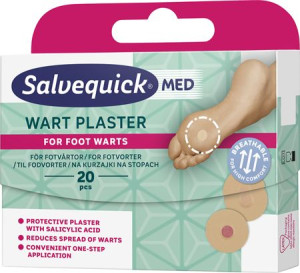 Salvequick Plastry Na Kurzajki 20 Sztuk