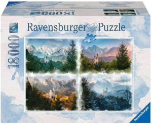 Puzzle 18000 Zamek Neuschwanstein, Ravensburger