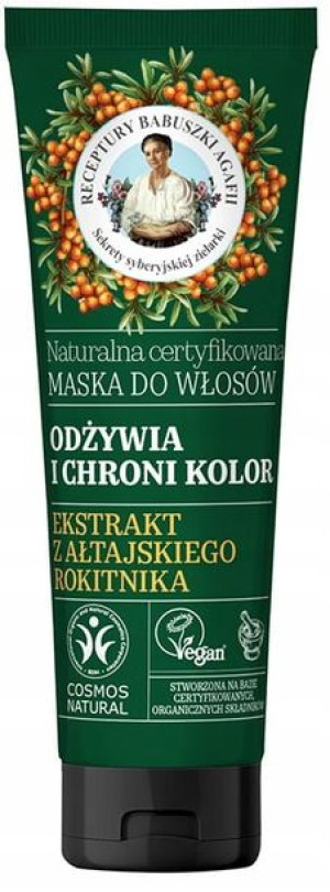 Babuszka Agafia Agafii Maska Rokitnikowa Do Włosów