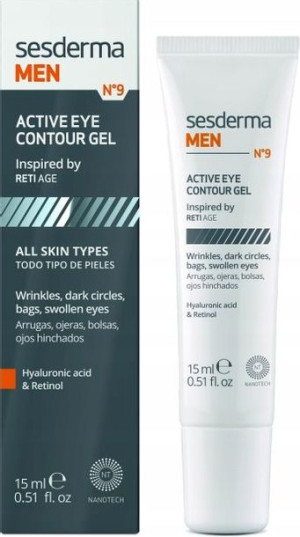 SESDERMA MEN KREM ŻEL POD OCZY przeciwzmarszczkowy