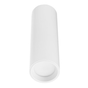 Oprawa Halogenowa Natynkowa Tuba Okrągła Biała Wys 20 Cm Gu10 Led