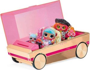 3w1 LOL Surprise OMG Party Cruiser auto lalki MGA