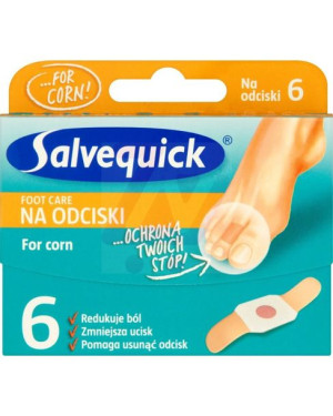 Salvequick Plastry Na Odciski 6 Sztuk
