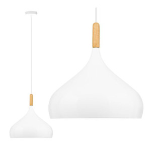 Lampa Sufitowa Wisząca Pendant Biała