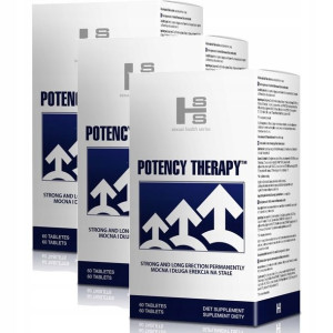 3 x POTENCY THERAPY tabletki na erekcję potencje