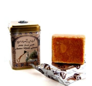 Hemani Kostka Perfumy Arabskie Ambra Piżmo Jaśmin 25g