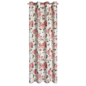 Zasłona Tess 140x250 Beżowy/różowy Design 91