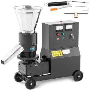 Peleciarka granulator maszyna do pelletu trocin paszy mobilna 7.5 kW 380 V