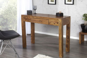 Sekretarzyk, biurko drewniane Makassar 100x40x75h