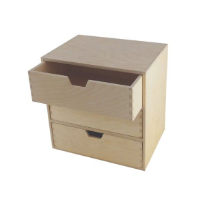Organizer drewniany do decoupage EKO