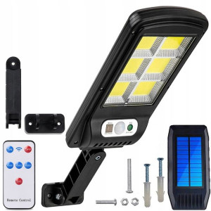 Latarnia Lampa Solarna Uliczna Led Pilot 128 Cob