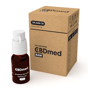 Olej konopny CBDmed RAW 10% ful spectrum 10 ml