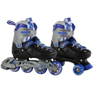 Rolki - Wrotki Enero Ozone 2W1 31-34 Black Blue