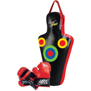 Zestaw bokserski junior Enero manekin 59,5x17x34,5cm i rękawice