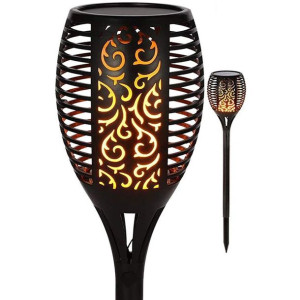 Pochodnia solarna EFEKT PŁOMIENIA 12x12x78cm 36 led BIG SASKA GARDEN