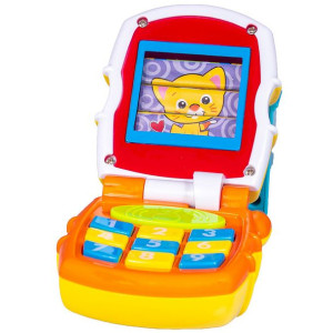 SMILY PLAY SP83678 Telefon światło dźwięk pomarańczowy