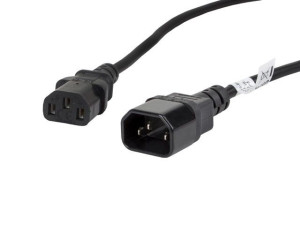 Lanberg kabel zasilający C13 - C14 1.8m