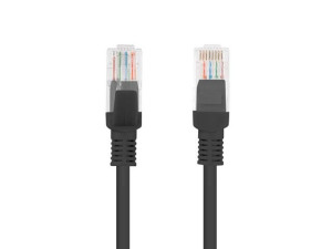 Kabel sieciowy RJ45 Lanberg 3.0m czarny