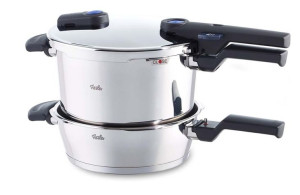Fissler Zestaw szybkowarów 6l+2,5l 22cm Vitaquick