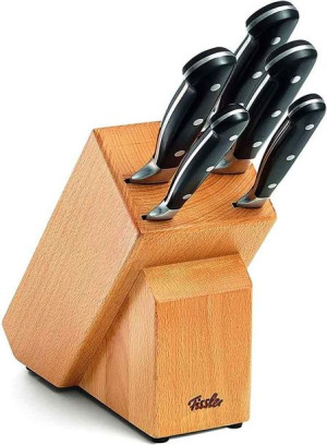 Fissler Zestaw 6cz. noży w bloku Alaska