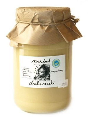 Miód rzepakowy 1250g Drahimski