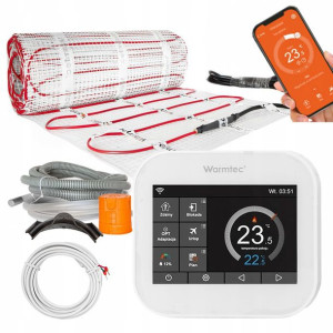 ZESTAW DS2/ITS Mata grzejna grzewcza 0,5 m2 Wi-Fi