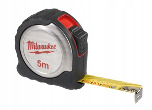 Miara zwijana metalowa 5mx19mm SILVER MILWAUKEE