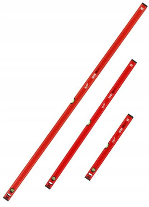 3xpoziomica aluminiowa 60/120/180cm SLIM MILWAUKEE