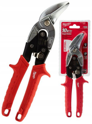 Nożyce do blachy odgięte lewe 260mm Milwaukee