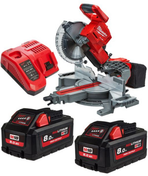 Ukośnica 254mm 18V 2x8Ah Milwaukee M18 FMS254-802