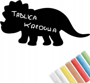 FOLIA Kredowa Tablicowa na ścianę DINOZAUR 112x58