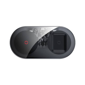 Baseus Simple 2in1 Wireless Charger Turbo Edition 24W (with 12V Charger) (E