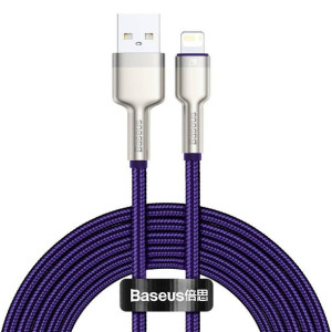 Baseus Cafule Series Metal Data Cable USB to IP 2.4A 2m Purple
