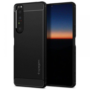 Spigen Rugged Armor Sony Xperia 1 Iii Matte Black