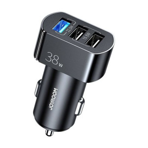 Joyroom szybka ładowarka samochodowa Quick Charge 3.0 (QC3.0) 4,5A 38W 3x U