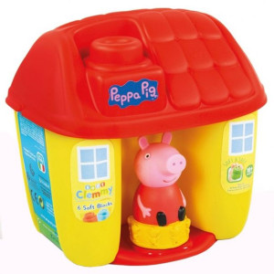 Clementoni Clemmy Wiaderko z figurką Świnka Peppa