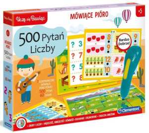 Clementoni Mówiące pióro 500 pytań Liczby 50652