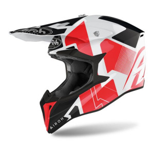 Kask AIROH WRAAP RAZE RED GLOSS czerwony GRATISY