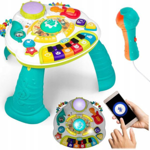 Multimedialny EDYKACYJNY STOLIK Bluetooth mikrofon