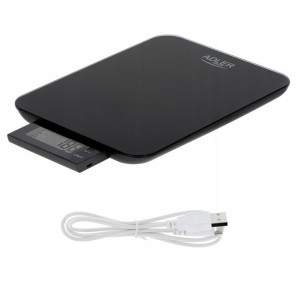 ELEKTRONICZNA WAGA KUCHENNA do 10KG ładowanie USB