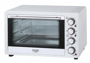 Piekarnik Wolnostojący Timer Termoobieg 35l 1500w