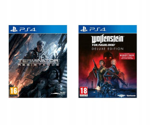 Ps4 Zestaw Terminator + Wolfenstein Youngblood