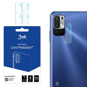 Szkło hybrydowe na aparat 3mk Lens Protection™ do Xiaomi Redmi Note 10 5G