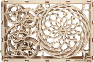 Drewniane Puzzle 3D – Obraz Kinetyczny