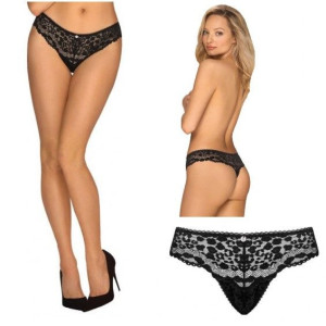 Sex stringi czarne Giully S/M Bielizna Erotyczna