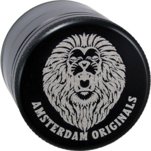 Młynek grinder Amsterdam LION Aluminiowy 4 częściowy magnetyczny 50mm
