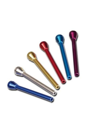 Snorter Rurka do tabaki z anodyzowanego aluminium mix