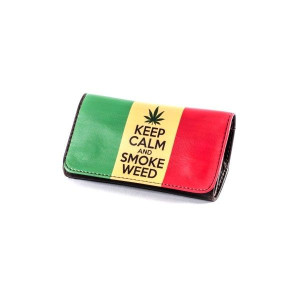 Torebka na tytoń i akcesoria do palenia La Siesta Tobbacco Pouch wzór KEEP