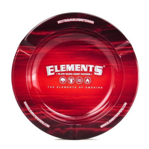 Popielniczka metalowa  z magnesem ELEMENTS RED 5.5"
