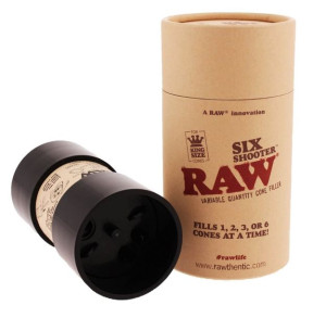 RAW Six Shooter wypełniacz do skręconych bibułek cones